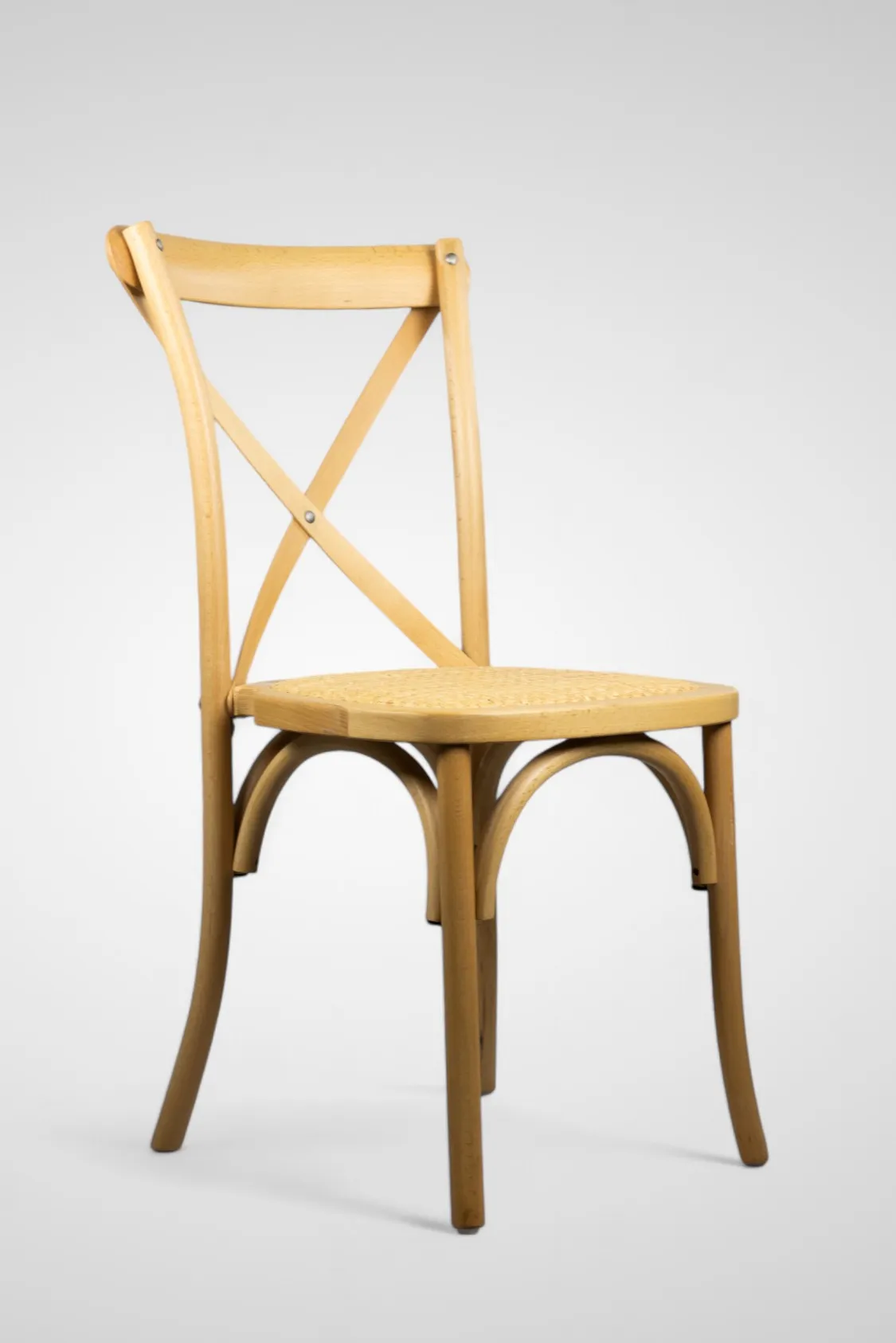 Silla Crossback Madera Natural