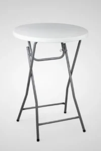 Mesa de cocktail Hades redonda alta 80cm Ø x 110cm