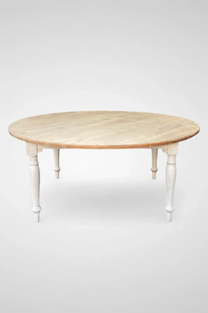 Mesa Redonda Patas Torneadas 180cm