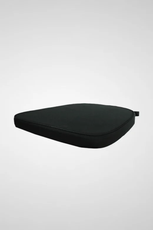 Cojín Poliéster Standard Velcro Negro