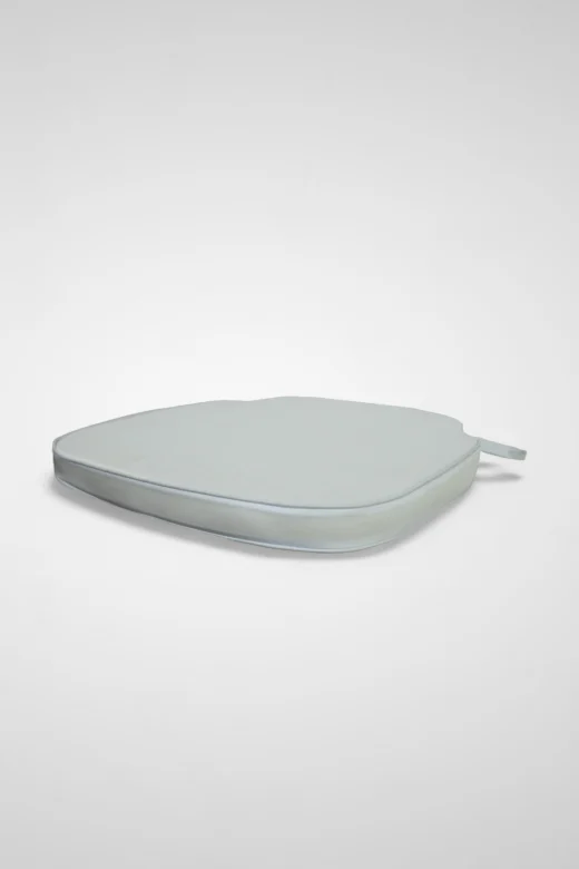 Cojín Poliéster Silla Crossback Velcro Blanco