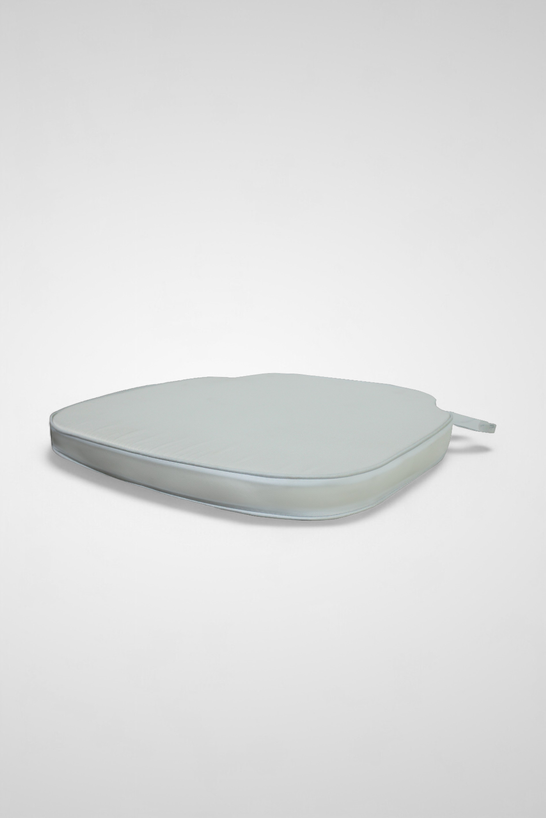 Almofada de poliéster para cadeira crossback branca