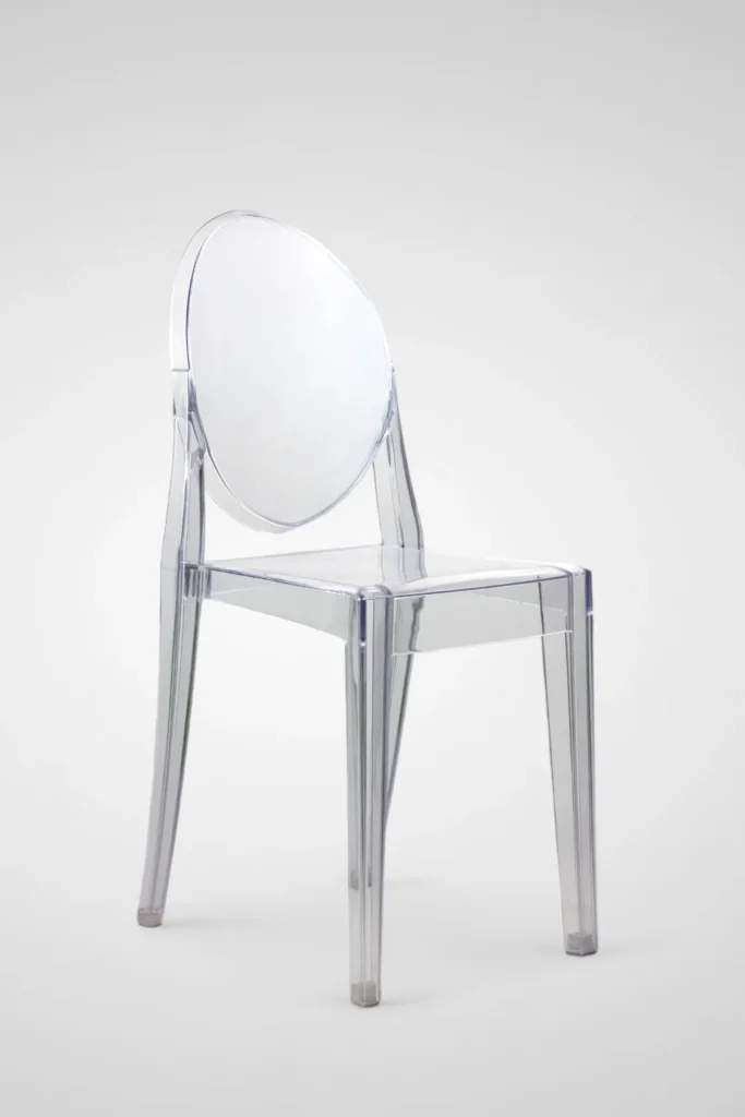 silla ghost transparente