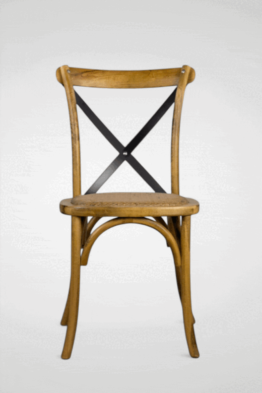 silla crossback respaldo metal 360