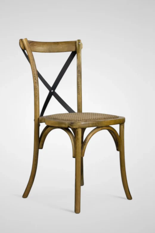 silla crossback respaldo metal