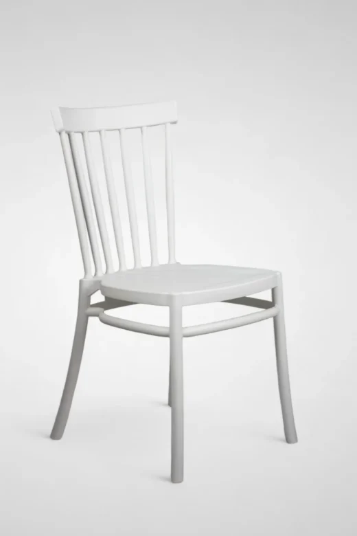 silla windsor blanca