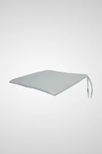 Cojín Poliéster Silla Bambú Blanco