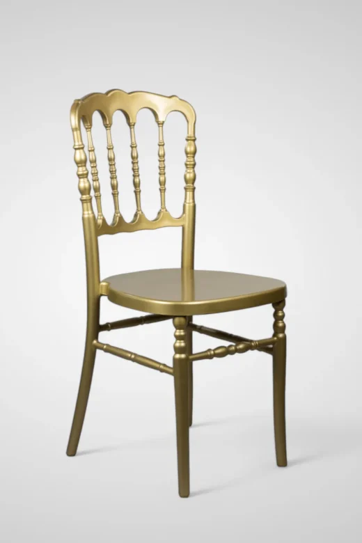 silla napoleon oro