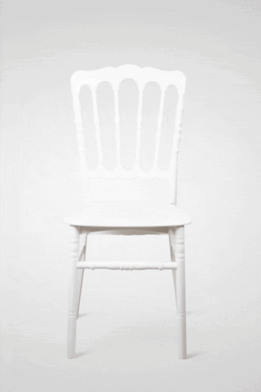 silla napoleon compact blanca 360