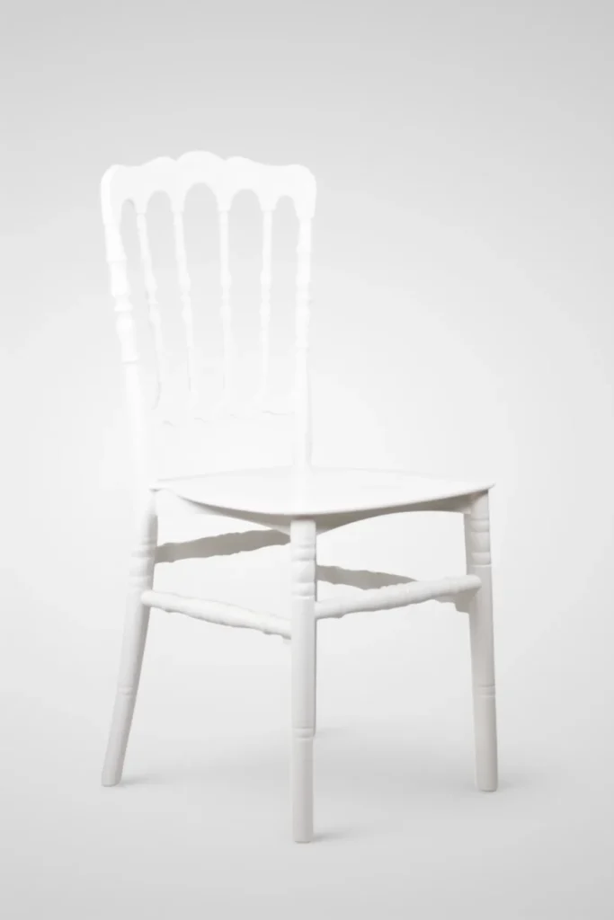 silla napoleon compact blanca