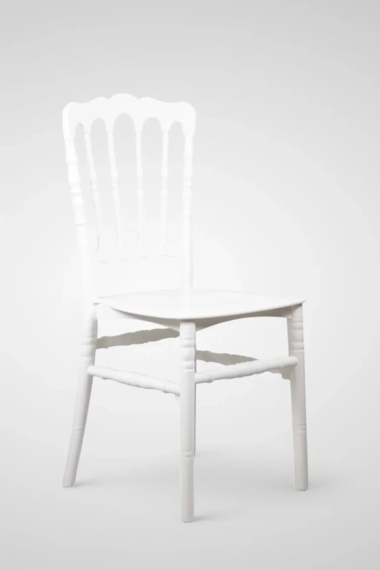 silla napoleon compact blanca