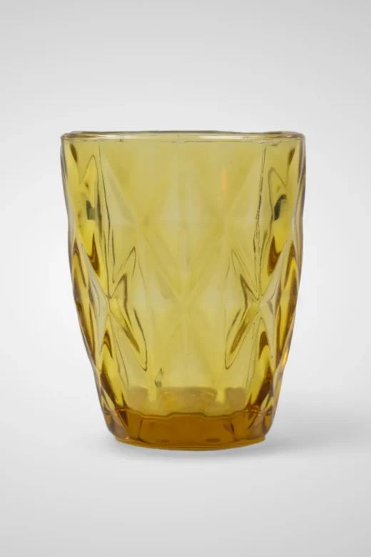 vaso labrado ambar