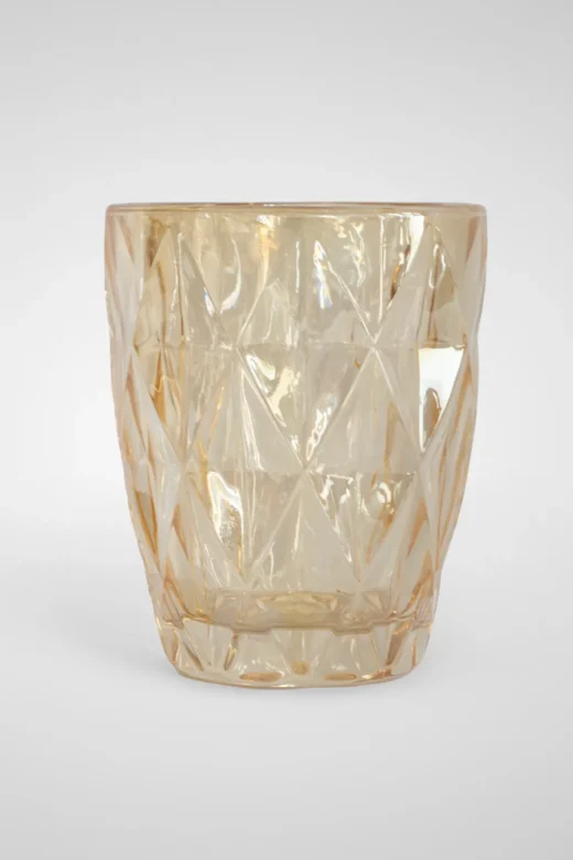 vaso labrado ambar premium