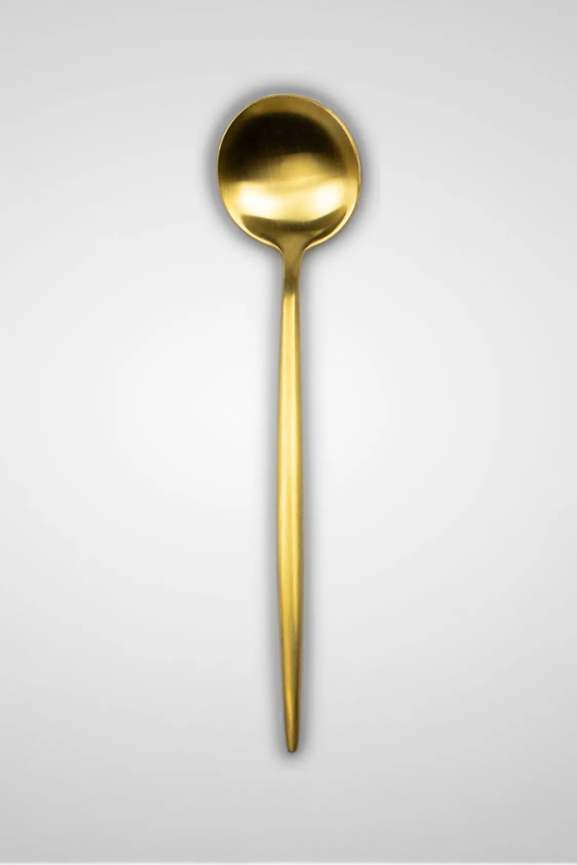 Cuchara De Mesa Oro Acero Inox 18/10