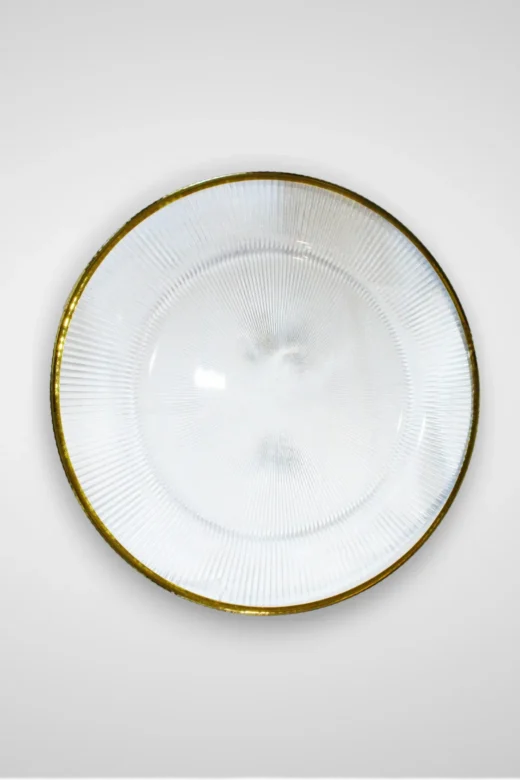 bajoplato radial filo oro