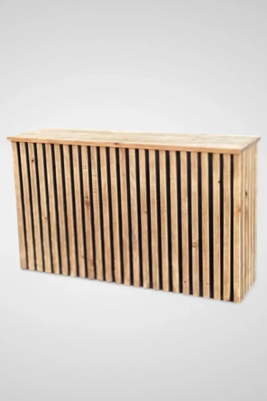 Balcão ripado 175x110x50cm