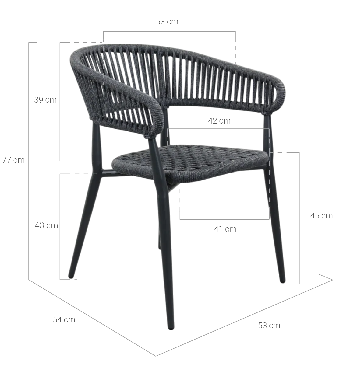 medidas silla evenes