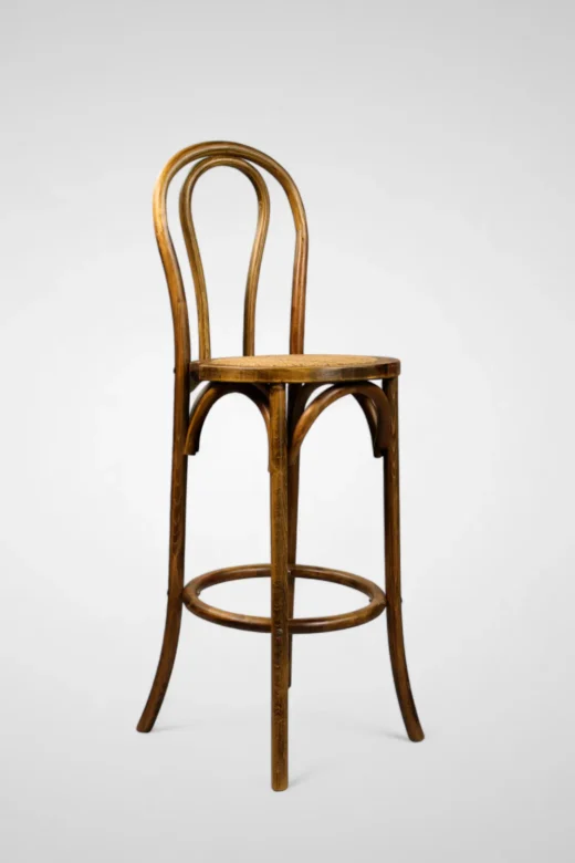 taburete thonet nogal