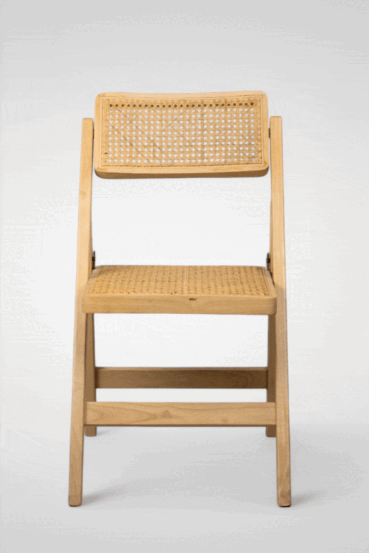 silla nordika plegable natural 360