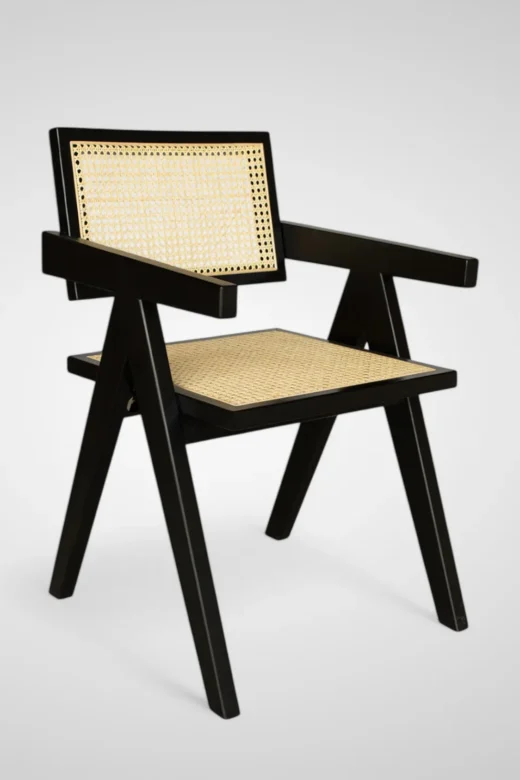 silla nordika negra