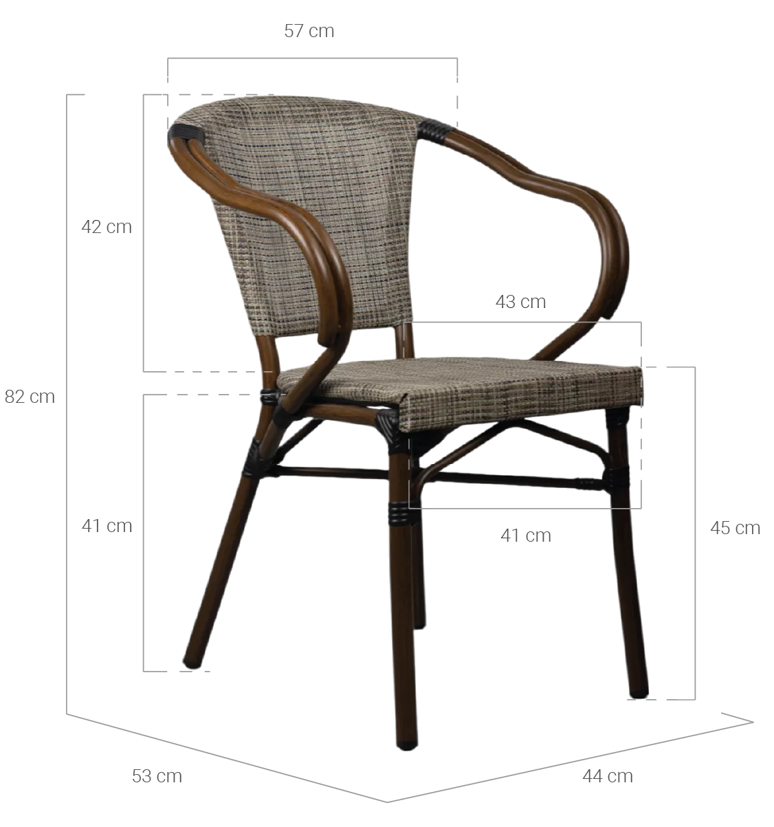 medidas silla dijon