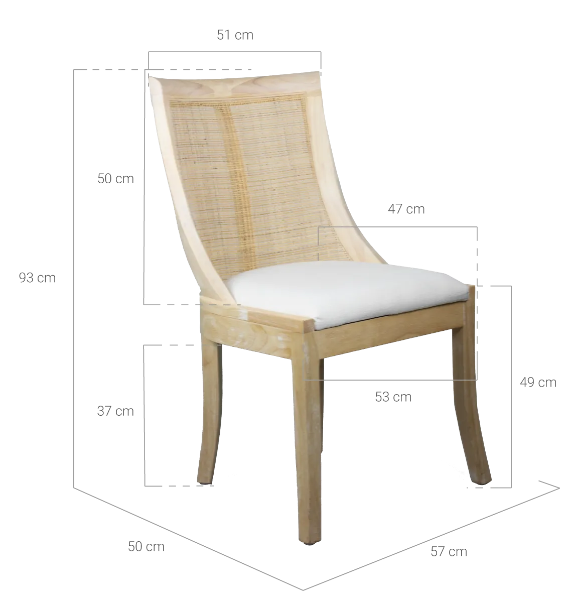 medidas silla nipon