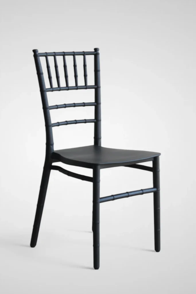 silla tiffany one compact negra