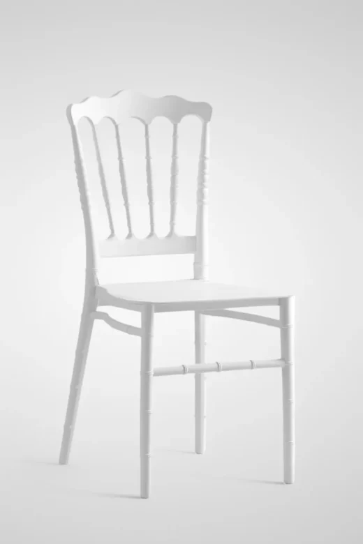 silla napoleon compact blanca
