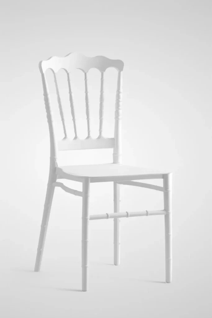 silla napoleon compact blanca