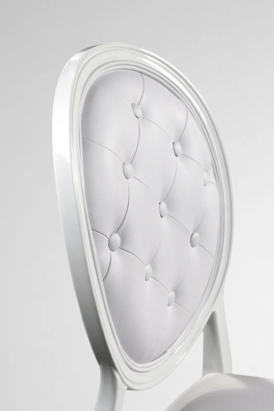 Silla Luis XVI Resina Blanca - Imagen 6