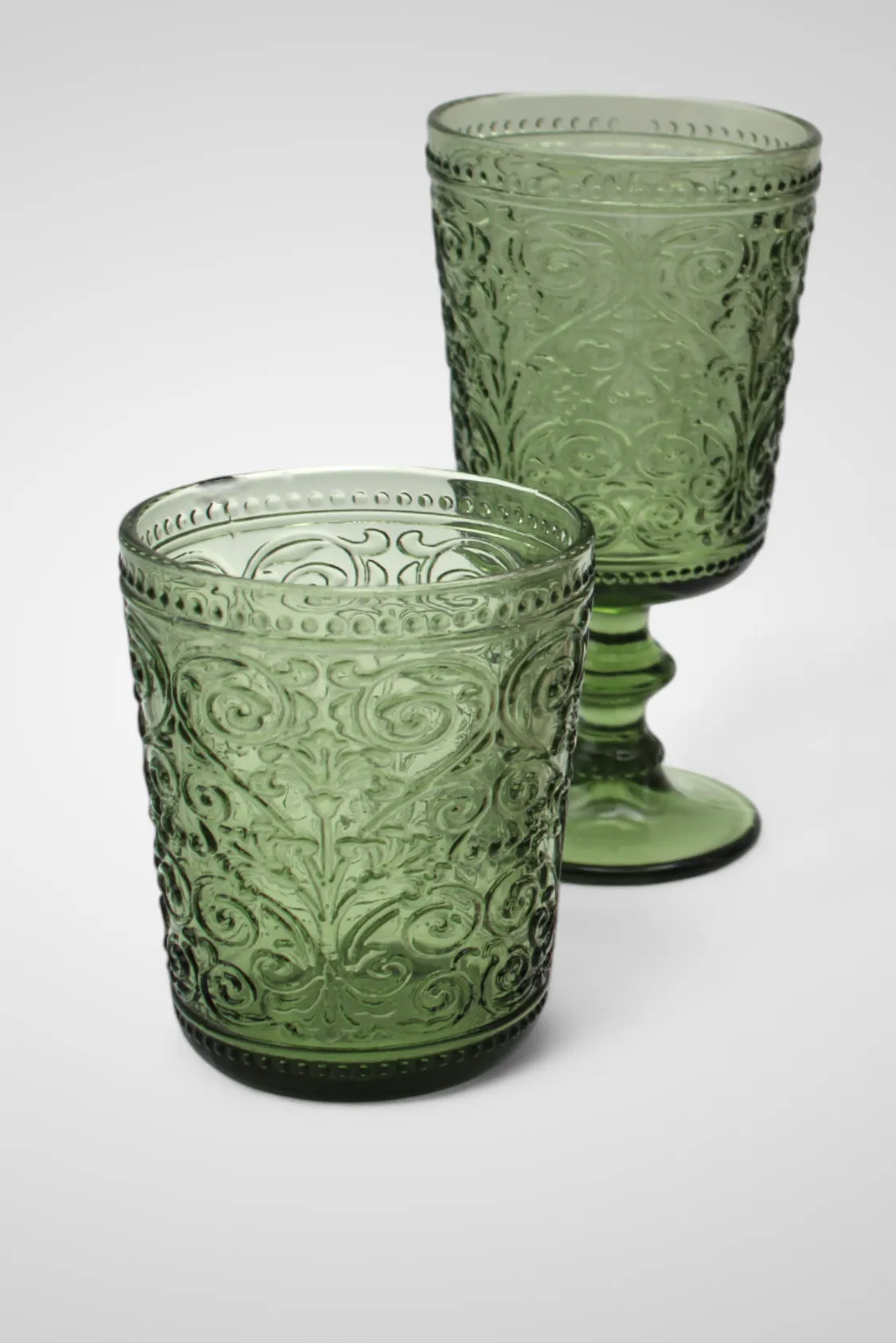 Vaso Barroc Verde - Imagen 2