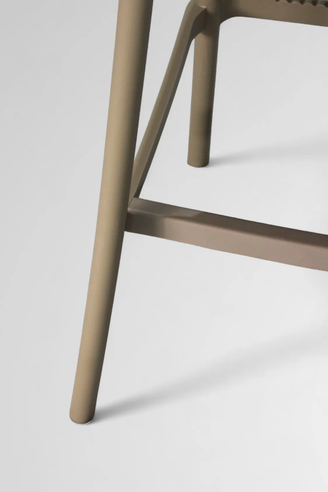 Taburete Crossback Beige - Imagen 5