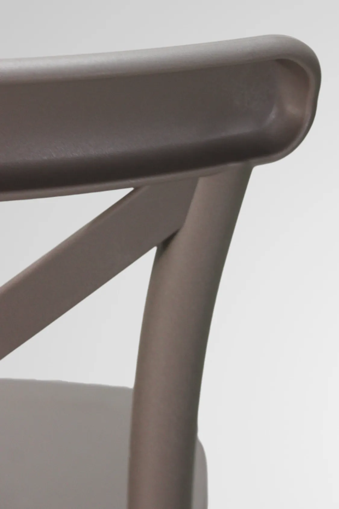 Taburete Crossback Gris - Imagen 8