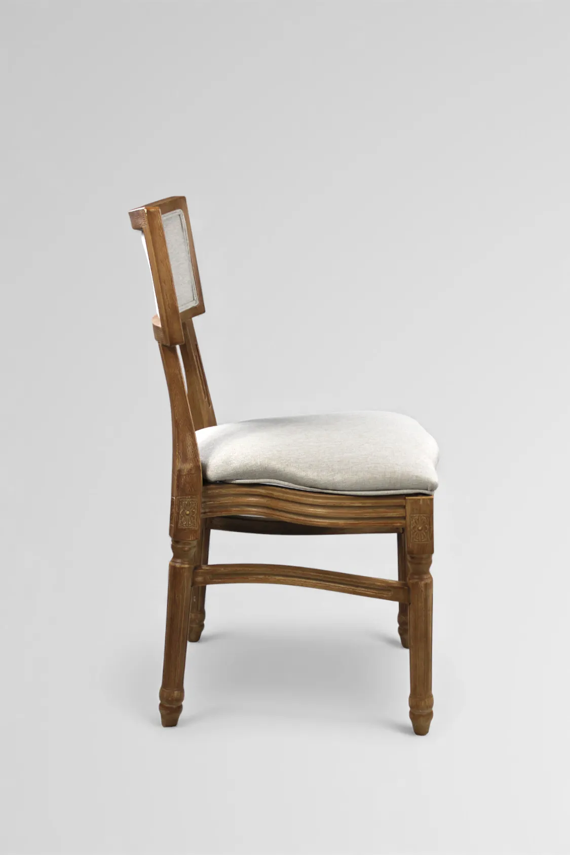 Silla Victoria Resina Efecto Madera Natural - Imagen 2